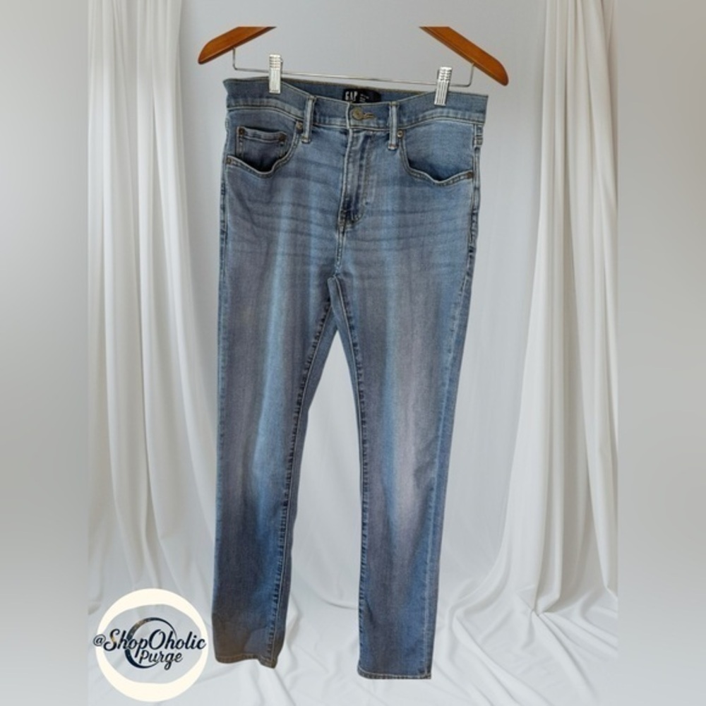 GAP Slim Fit Stretch Denim Jeans size 30
blue jeans